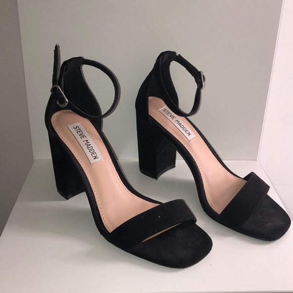 Steve Madden carrson suede heeled sandal - Picture 2 of 4